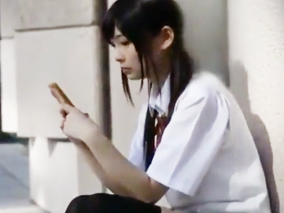 ロリカワちっぱい家出JKを新宿で捕獲→強制パイズリに中出し本番にやりたい放題したった