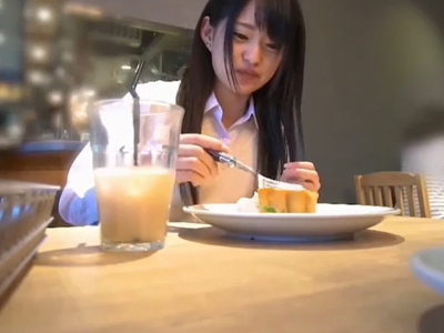 「ぁああ～しゅごいっ♡」八重歯が可愛いガチJKナンパ♡嫌がる顔に大量射精♡
