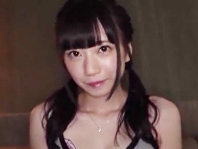 ツインテールのロリ美少女とホテルで顔射ハメ撮り撮影ハメ！