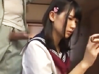 一人で留守番していたロリJKを脅してレ●プ！部屋に上がり込み強制種付け